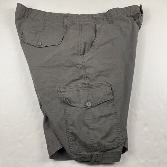 Rocawear Cargo Shorts Men’s 50B Ripstop Lightweight Hiking Camping Pockets Gray - Picture 10 of 10